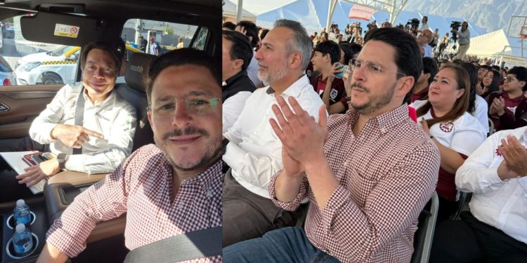 Oliverio-tijerina-claudia-sheinbaum-gira-nuevo-leÓn • Guadalupe Informa