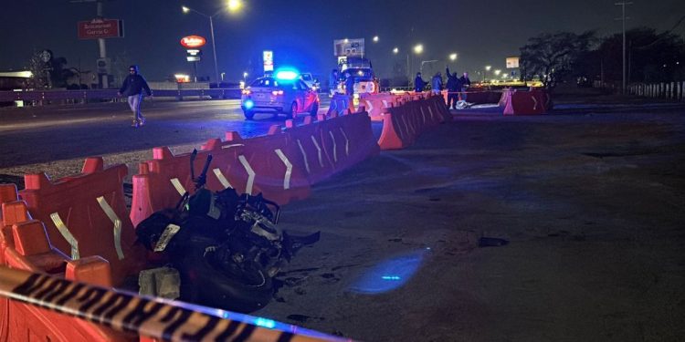 Motociclista-valle-soleado-guadalupe-choque-trÁiler • Guadalupe Informa